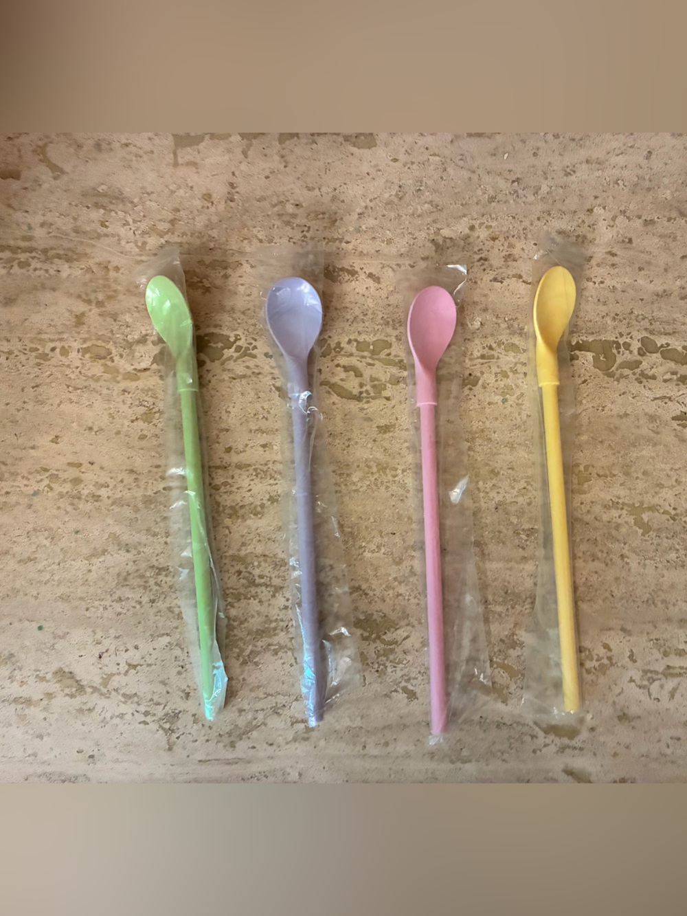 AVON Soda Fountain Ice Cream Cone Cups Set of 4 -Pastel Mint, Blue, Pink, Yellow - Picture 3 of 9